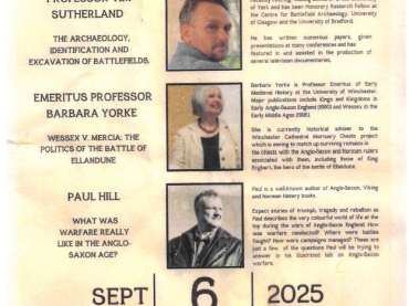 Battle of Ellendune 1200th Anniversary Speaker Evening